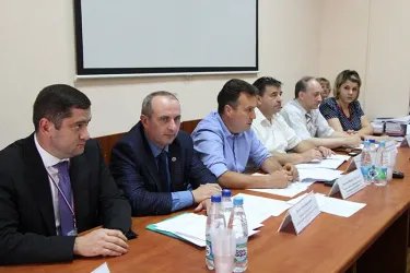 Участие в работе совещания Избирательной комиссией Псковской области