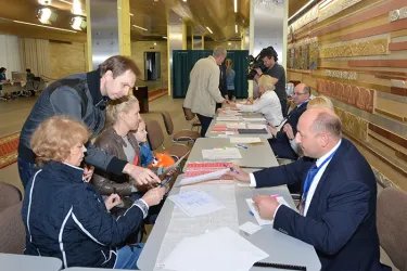 Зарубежный избирательный участок в Москве