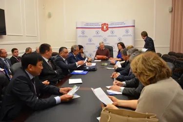 Встреча с председателем Санкт-Петербургской избирательной комиссии Виктором Панкевичем
