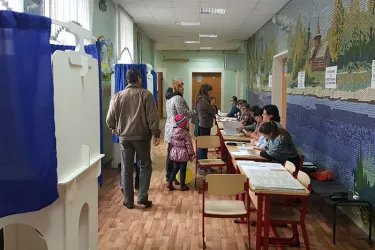 Наблюдатели от МПА СНГ на избирательных участках в Москве