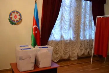 Избирательный участок в Баку