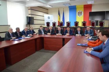 Встреча с Председателем Центральной избирательной комиссии Республики Молдова Алиной Руссу
