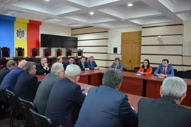 Встреча с Председателем Центральной избирательной комиссии Республики Молдова Алиной Руссу
