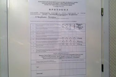 Зарубежный избирательный участок в Минске