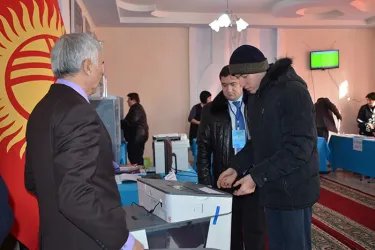 Наблюдатели от МПА СНГ на избирательных участках
