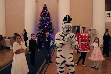 В Таврическом дворце прошел новогодний детский бал