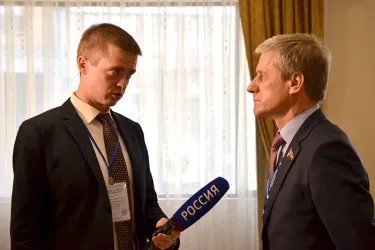 Болеслав Пирштук ответил на вопросы журналистов телеканала «Россия 24»