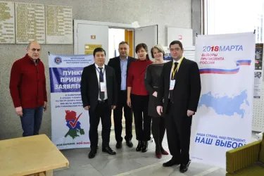 Встреча наблюдателей с председателями территориальных избирательных комиссий Петрозаводска