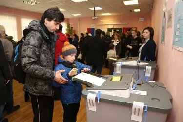 Представитель координатора группы наблюдателей от МПА СНГ в СПб на избирательных участках