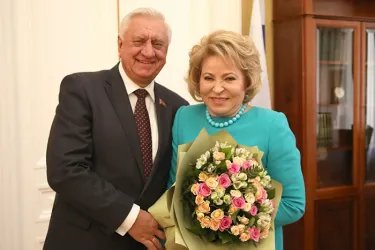 Встреча Валентины Матвиенко с Михаилом Мясниковичем