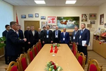 Посещение Центрального комитета Коммунистической партии Беларуси