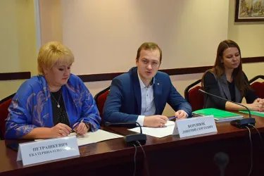 Встреча с руководством Белорусского республиканского союза молодежи