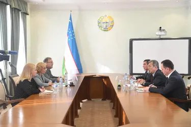 Встреча с первым заместителем Председателя Сената Олий Мажлиса Республики Узбекистан Содиком Сафоевым