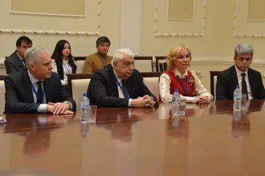 Встреча с членом Сената Олий Мажлиса Республики Узбекистан Алишером Курмановым