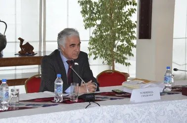 Встреча с председателем Демократической партии Республики Таджикистан