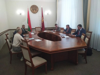 Встреча с руководством Могилевской области