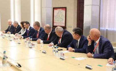 Встреча с руководством Совета Республики НС Республики Беларусь