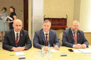 Встреча с руководством Совета Республики НС Республики Беларусь