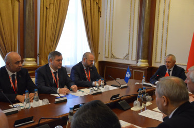 Встреча с руководством Палаты Представителей НС Республики Беларусь