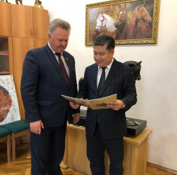 Полномочный представитель Жогорку Кенеша Кыргызской Республики в МПА СНГ провел встречу с руководством Санкт-Петербургского университета ветеринарной медицины