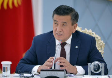 Встреча с Президентом Кыргызской Республики