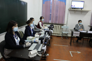 Открытие участков на досрочных выборах Президента Кыргызской Республики, 10.01.2021