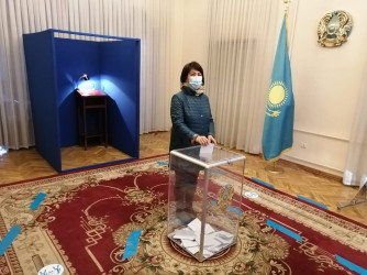 Зарубежный участки_выборы в Казахстане_10.01.2021