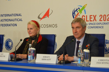 Пресс-конференция Международной конференции по исследованию космического пространства GLEX-2021