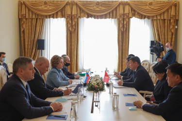 На полях весенней сессии МПА СНГ состоялся ряд двусторонних встреч, 15.04.2021