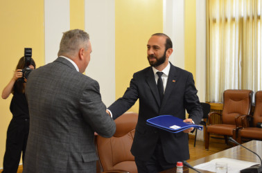 Наблюдатели от МПА СНГ встретились с руководством Национального Собрания Республики Армения. 19.06.2021