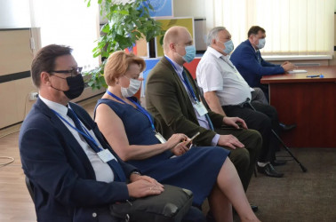 Международные наблюдатели от МПА СНГ посетили Центральную избирательную комиссию Республики Молдова 10.07.2021