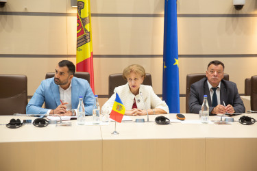 Зинаида Гречаный встретилась с Главой Миссии СНГ и группой наблюдателей от МПА СНГ 10.07.2021