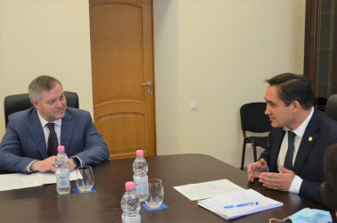 Дмитрий Кобицкий и прокурор Республики Молдова Александр Стояногло обсудили в Кишиневе предстоящие в стране досрочные парламентские выборы 09.07.2021