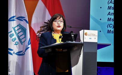 Председатель Милли Меджлиса Азербайджанской Республики Сагиба Гафарова