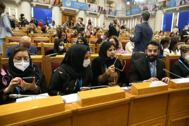 В Таврическом дворце состоялось пленарное заседание третьего Евразийского женского форума