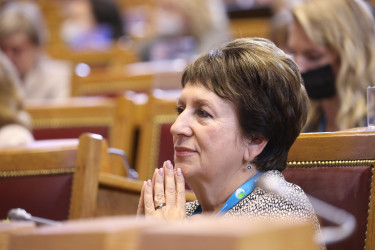 Итоговое пленарное заседание третьего Евразийского женского форума. 15 октября 2021