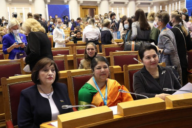 Третий Евразийский женский форум в Таврическом дворце. 14 октября 2021