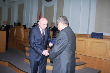 Таджикистанским депутатам вручены награды Межпарламентской Ассамблеи СНГ