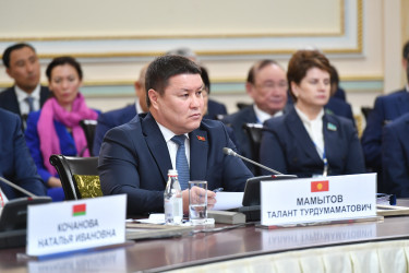 Заседание Совета МПА СНГ. Алматы. 29 марта 2022