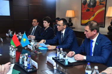 Члены Совета Межпарламентской Ассамблеи СНГ провели ряд двусторонних встреч