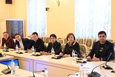 Нурбек Сатвалдиев провел встречу с представителями Генеральной прокуратуры Кыргызской Республики