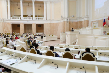 Конференция, посвященная молодежному парламентаризму в Санкт-Петербурге. 29 апреля 2022