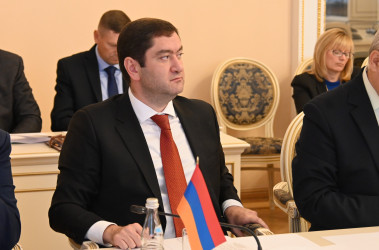 Полномочный представитель Национального Собрания Республики Армения в МПА СНГ Айк Чилингарян.