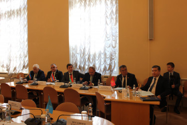 Заседание  Объединенной комиссии при МПА СНГ по гармонизации законодательства в сфере безопасности и противодействия новым вызовам и угрозам. 23 сентября 2022
