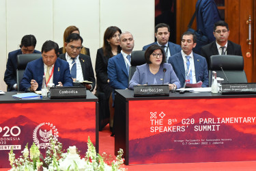 8-й Саммит спикеров парламентов стран «G-20». 6 октября 2022