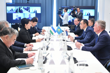 Двусторонние встречи глав парламентских делегаций прошли на полях осенней сессии МПА СНГ. 27-28 октября 2022