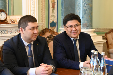 Дмитрий Кобицкий провел встречу с Генеральным консулом Республики Казахстан Бауыржаном Досманбетовым