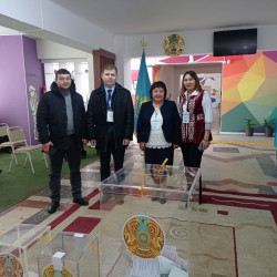 Наблюдатели от МПА СНГ ведут мониторинг парламентских выборов в Казахстане. 19 марта 2023 