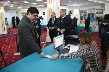 Наблюдатели от МПА СНГ ведут мониторинг парламентских выборов в Казахстане. 19 марта 2023 