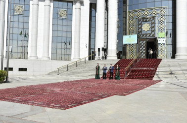 Миссия наблюдателей от СНГ ведет мониторинг парламентских выборов в Туркменистане. 26 марта 2023